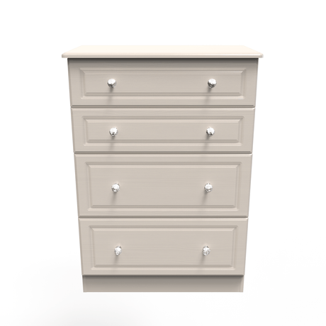 Crystal Ash 4 Drawer Deep Chest - Welcome Furniture