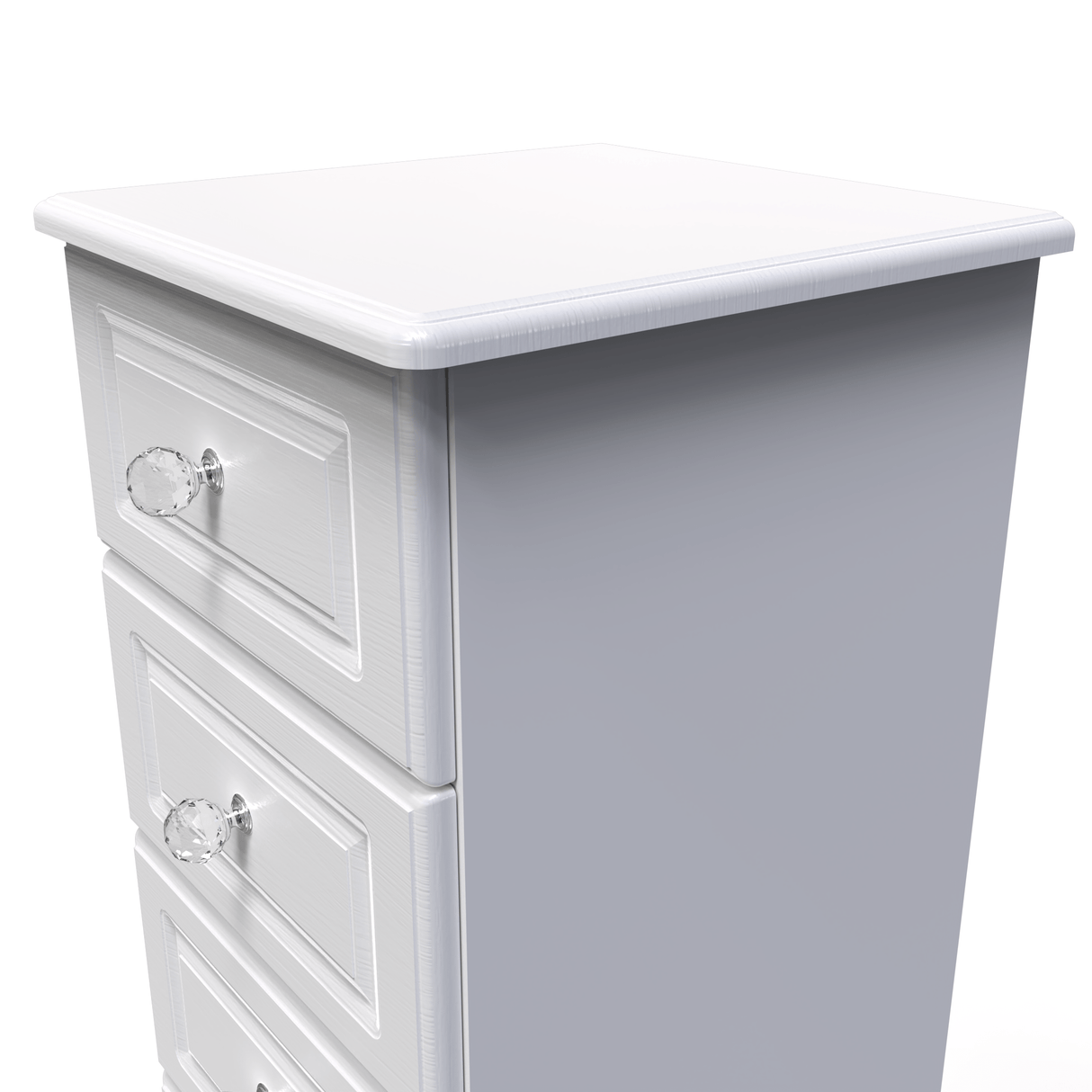 Crystal Ash 5 Drawer Tallboy - Welcome Furniture
