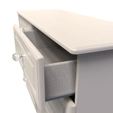 Crystal Ash 6 Drawer Midi Chest - Welcome Furniture