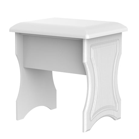 Crystal Ash Dressing Table Stool - Welcome Furniture