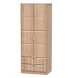 Cube 2 Door 2 Drawer Wardrobe - Welcome Furniture