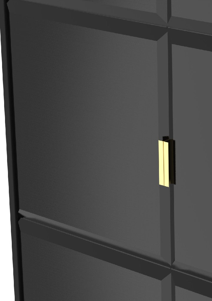 Cube 2 Door 2 Drawer Wardrobe - Welcome Furniture