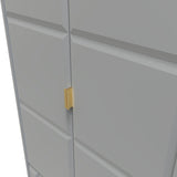 Cube 2 Door 2 Drawer Wardrobe - Welcome Furniture