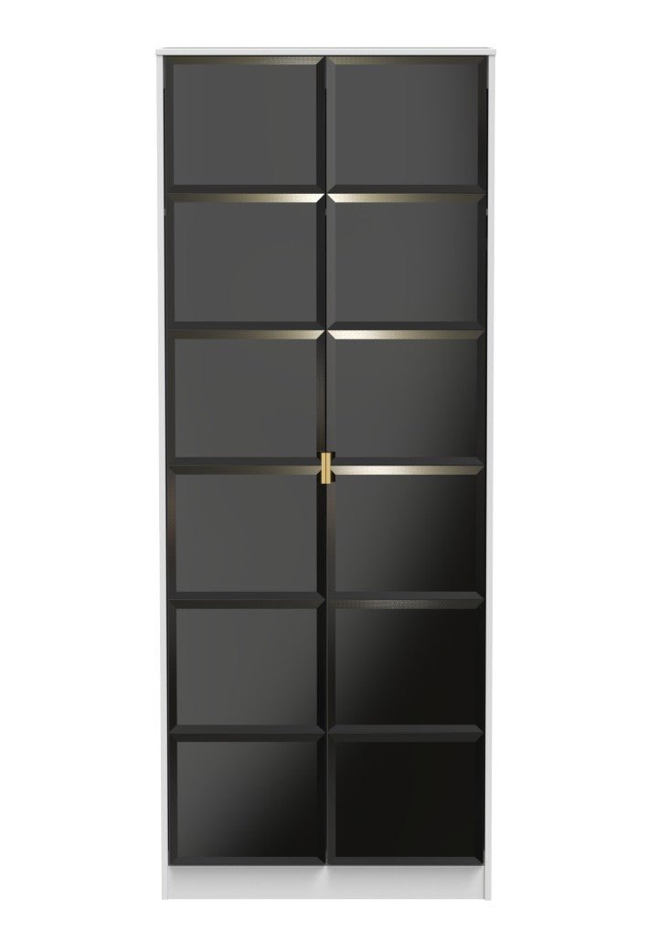 Cube 2 Door Wardrobe - Welcome Furniture