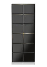 Cube 2 Door Wardrobe - Welcome Furniture