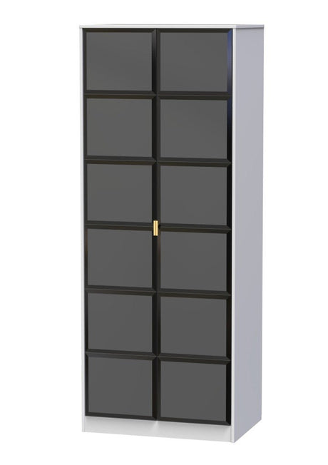 Cube 2 Door Wardrobe - Welcome Furniture