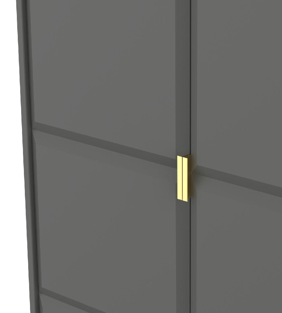 Cube 2 Door Wardrobe - Welcome Furniture