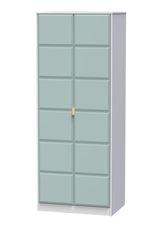 Cube 2 Door Wardrobe - Welcome Furniture