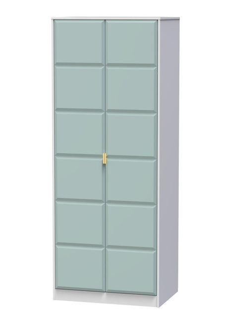 Cube 2 Door Wardrobe - Welcome Furniture