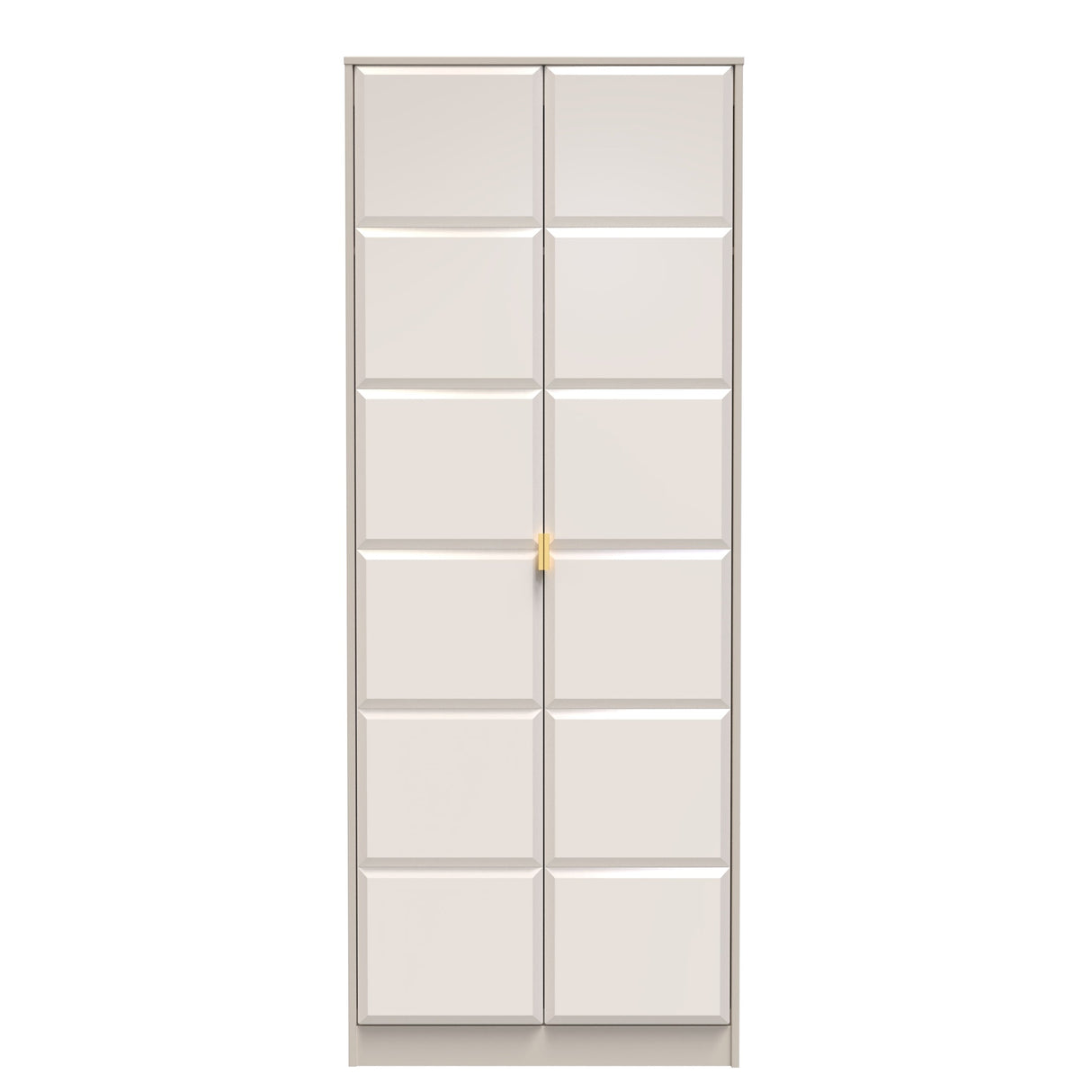 Cube 2 Door Wardrobe - Welcome Furniture