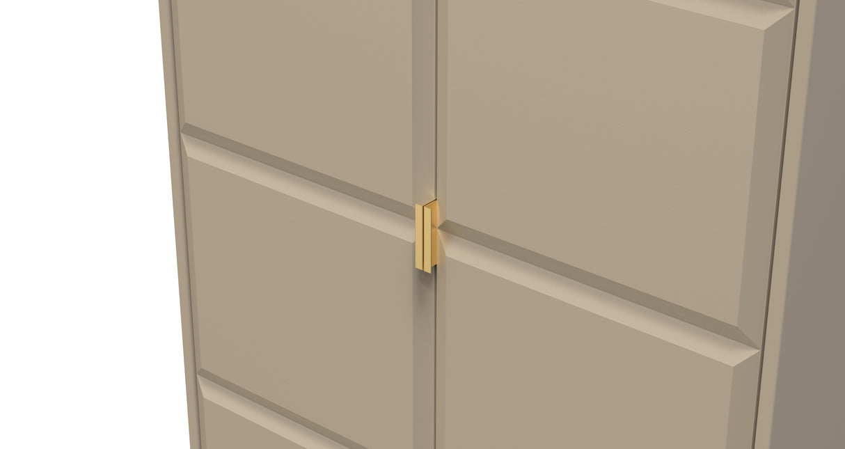 Cube 2 Door Wardrobe - Welcome Furniture