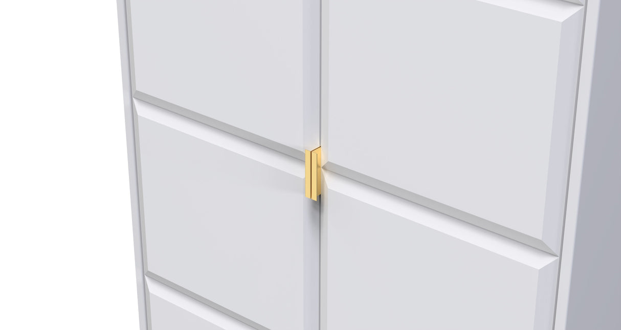 Cube 2 Door Wardrobe - Welcome Furniture