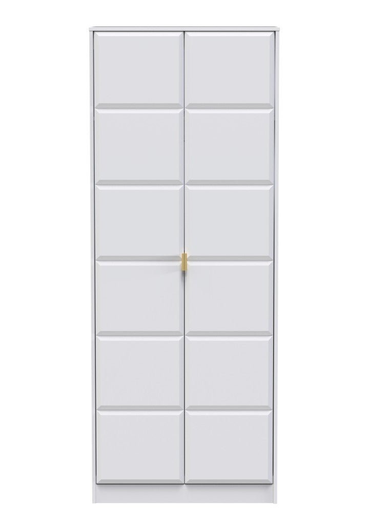 Cube 2 Door Wardrobe - Welcome Furniture