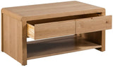 Curve 1 Drawer Coffee Table - Julian Bowen