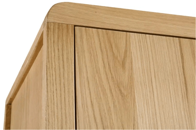 Curve 2 Door 1 Drawer Double Wardrobe - Julian Bowen