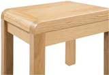 Curve 2 Drawer Dressing Table and Stool - Julian Bowen