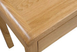Curve 2 Drawer Dressing Table and Stool - Julian Bowen