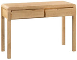 Curve 2 Drawer Dressing Table and Stool - Julian Bowen