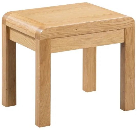 Curve 2 Drawer Dressing Table and Stool - Julian Bowen