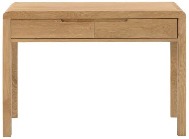 Curve 2 Drawer Dressing Table and Stool - Julian Bowen