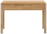 Curve 2 Drawer Dressing Table and Stool - Julian Bowen
