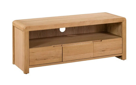 Curve 3 Drawer TV Unit - Julian Bowen