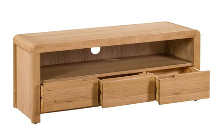 Curve 3 Drawer TV Unit - Julian Bowen