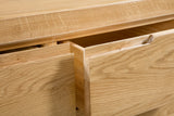 Curve 3+2 Drawer Chest - Julian Bowen