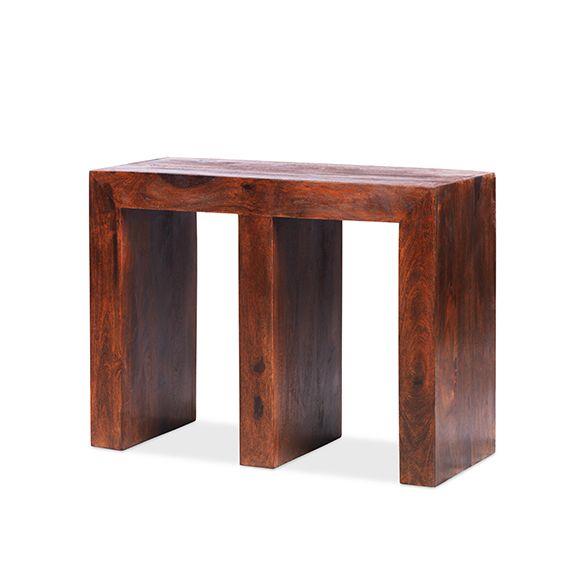 Sequoia E Shaped Side Table