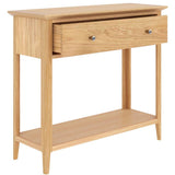 Saxon 1 Drawer Open Shelf Console Table