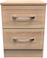 Dorset 2 Drawer Bedside Table