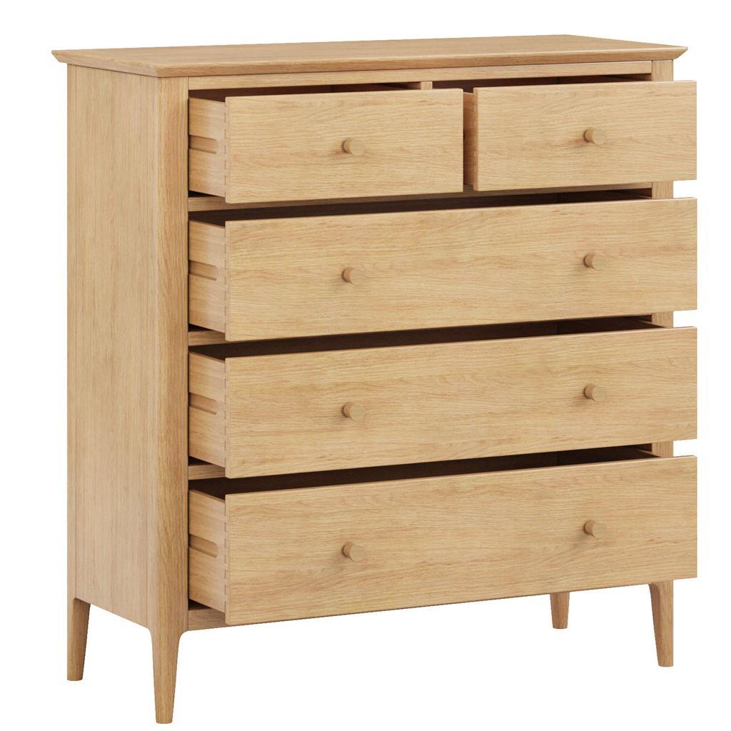 Huron 3+2 Drawer Chest of Drawers