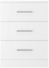 Dakota 3 Drawer Bedside Table - Seconique