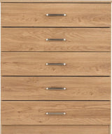 Dakota 5 Drawer Chest - Seconique