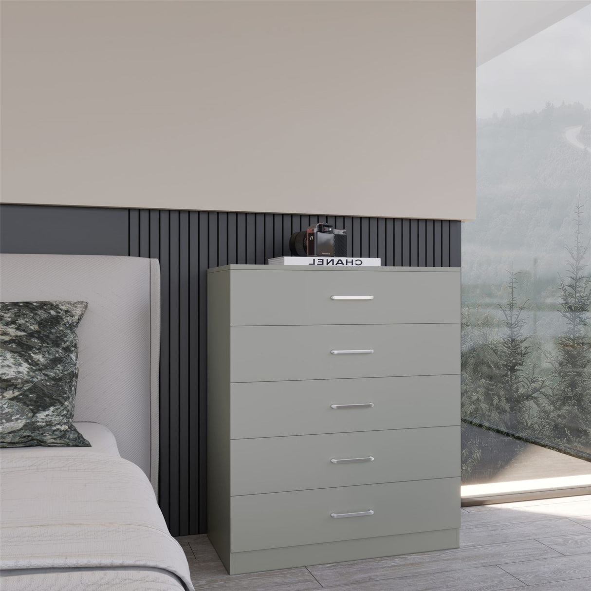 Dakota 5 Drawer Chest - Seconique