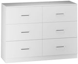 Dakota 6 Drawer Chest - Seconique