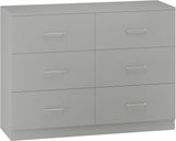 Dakota 6 Drawer Chest - Seconique