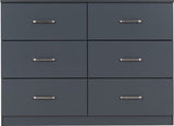 Dakota 6 Drawer Chest - Seconique