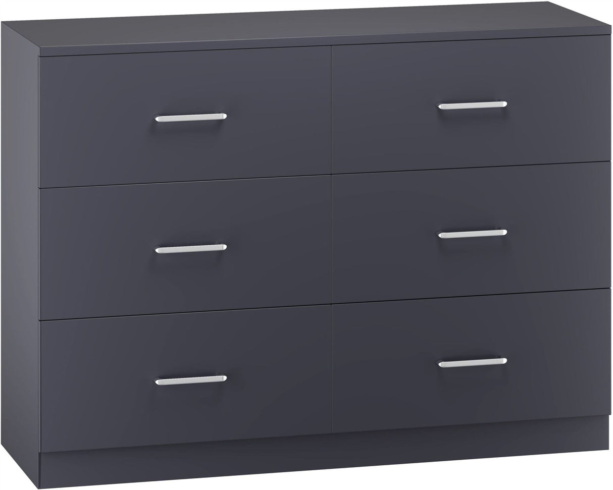 Dakota 6 Drawer Chest - Seconique