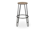 Dalston Industrial Bar Set with 2 Stools