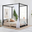 Darwin Four Poster Bed Frame - Birlea