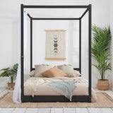 Darwin Four Poster Bed Frame - Birlea