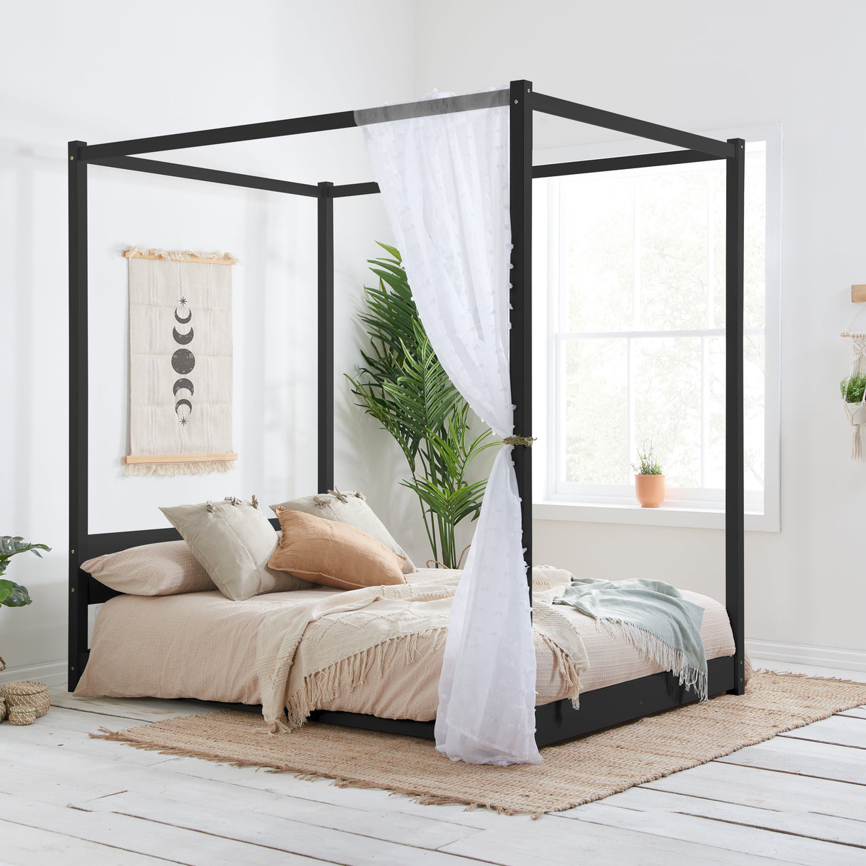Darwin Four Poster Bed Frame - Birlea