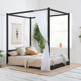 Darwin Four Poster Bed Frame - Birlea