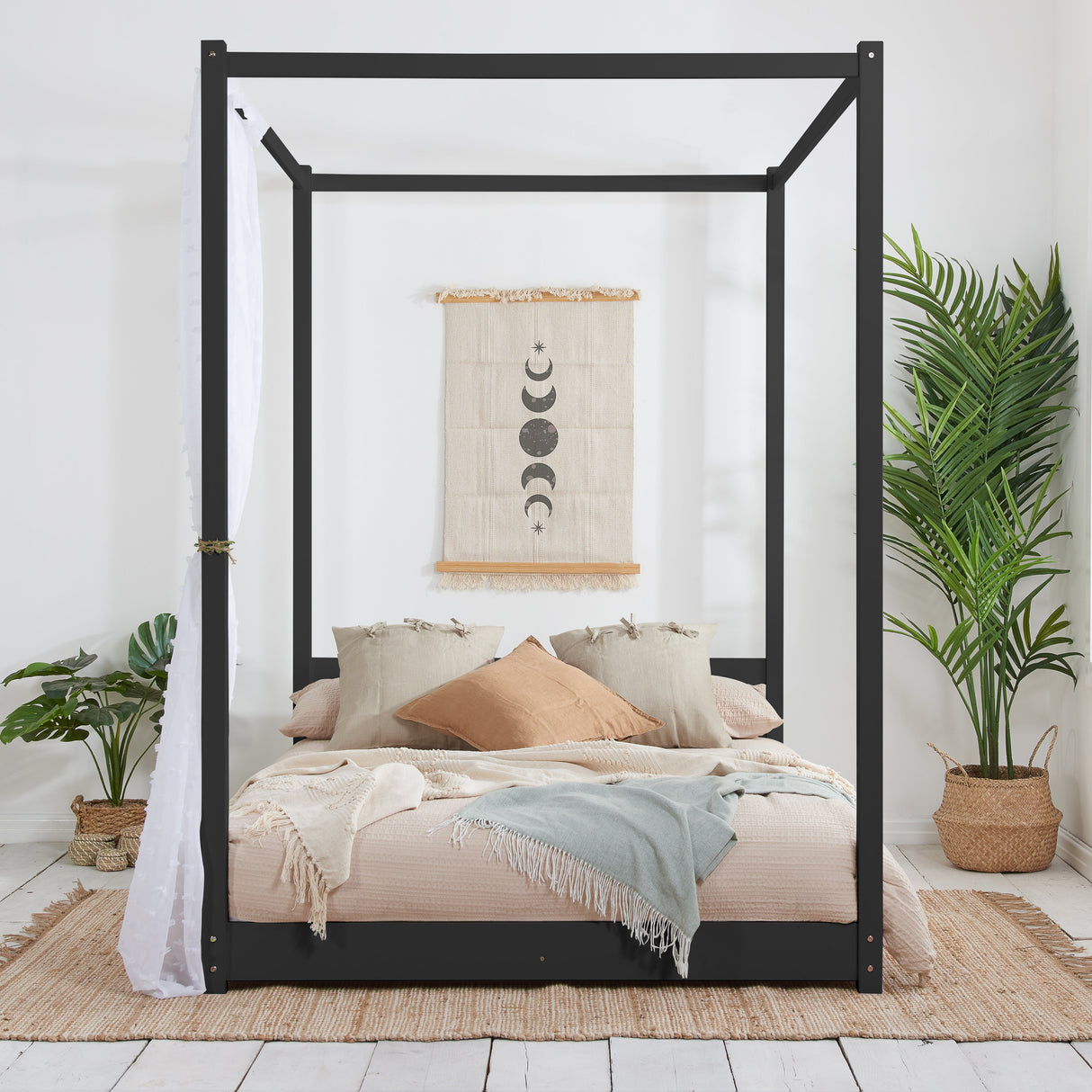 Darwin Four Poster Bed Frame - Birlea
