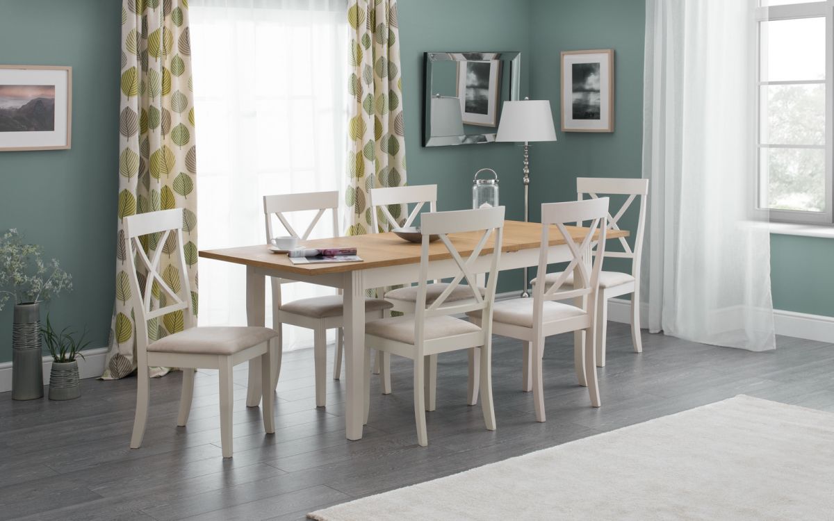 Davenport Extending Dining Table - Julian Bowen