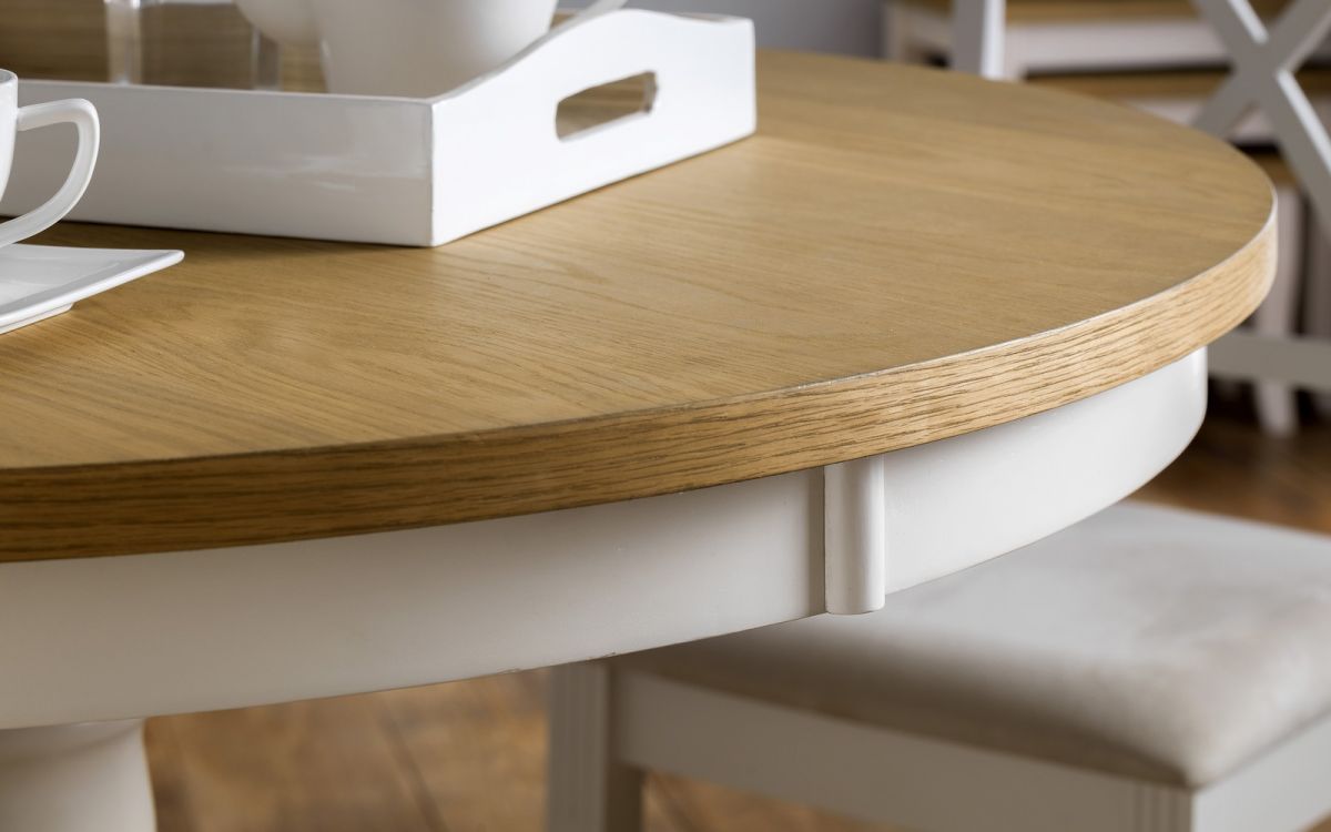 Davenport Round Dining Table - Julian Bowen