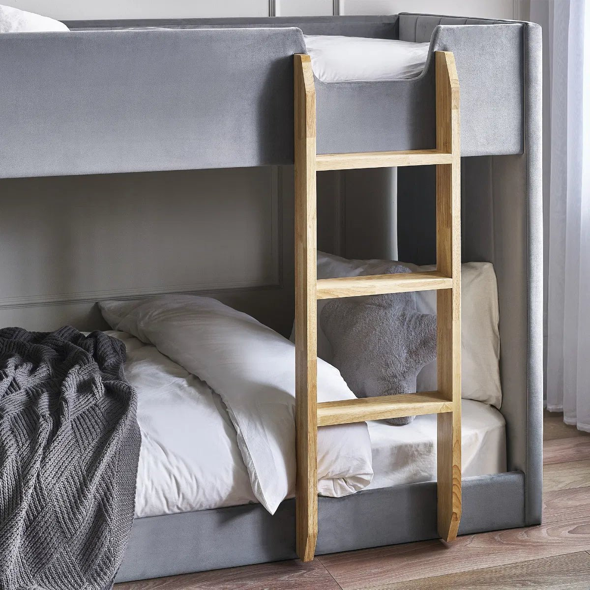 Daytona Velvet 3ft Bunk Bed - Julian Bowen