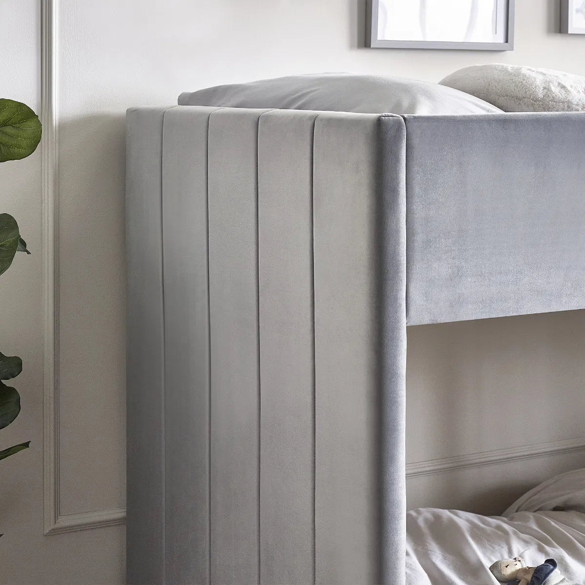 Daytona Velvet 3ft Bunk Bed - Julian Bowen
