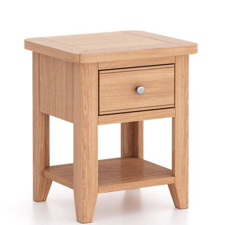Atlas 1 Drawer Lamp Table